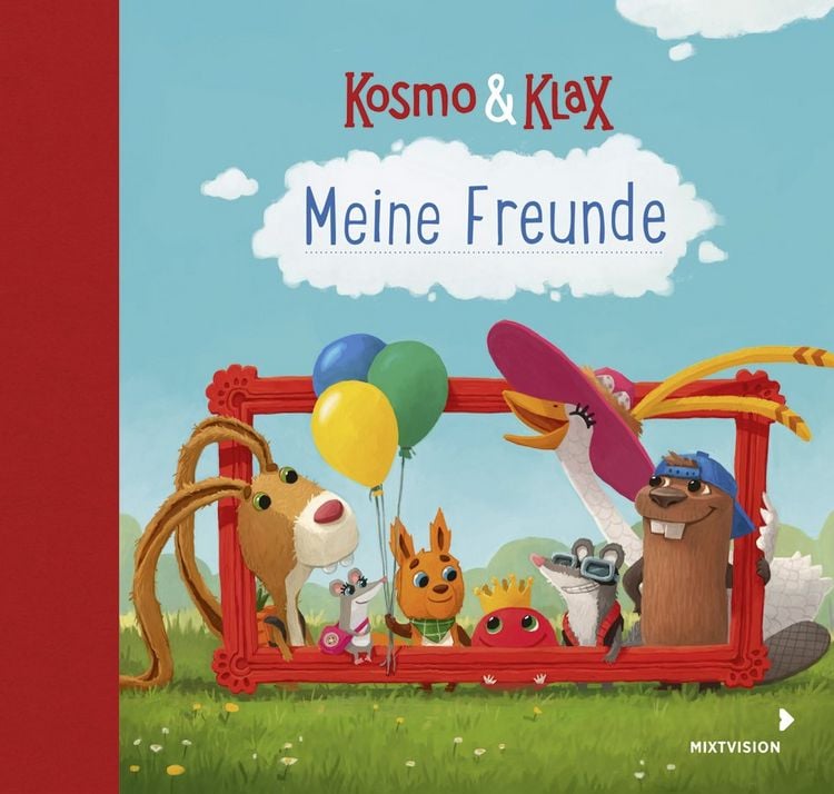 Produktbild: Kosmo & Klax. Meine Freunde Eintragbuch Kindergartenfreunde Freundebuch