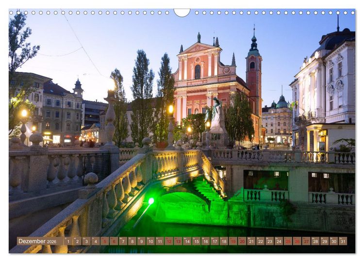Produktbild: Im Herzen Sloweniens (Wandkalender 2026 DIN A3 quer), CALVENDO Monatskalender