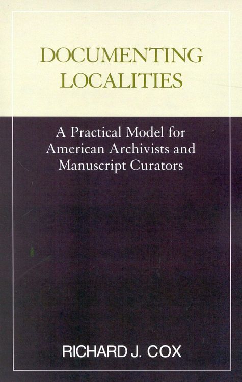 Produktbild: Documenting Localities