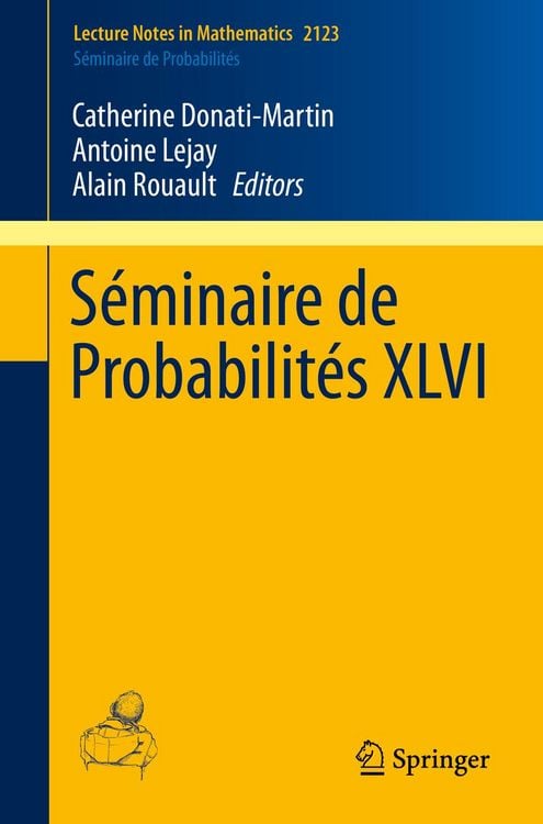 Produktbild: Séminaire de Probabilités XLVI