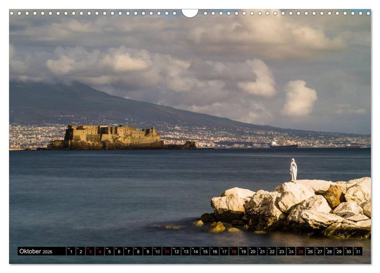 Produktbild: Neapel - Napoli (Wandkalender 2026 DIN A3 quer), CALVENDO Monatskalender