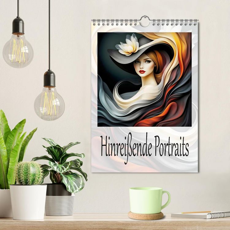 Produktbild: Hinrei&szlig;ende Portraits (Wandkalender 2026 DIN A4 hoch), CALVENDO Monatskalender