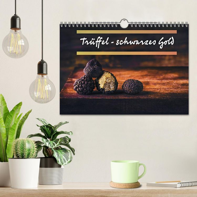 Produktbild: Tr&uuml;ffel - schwarzes Gold (Wandkalender 2027 DIN A4 quer), CALVENDO Monatskalender