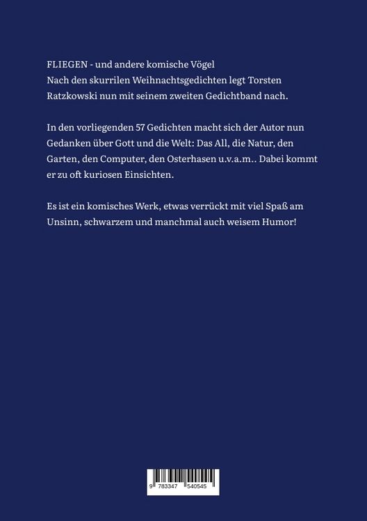 Produktbild: Fliegen -- und andere komische V&ouml;gel