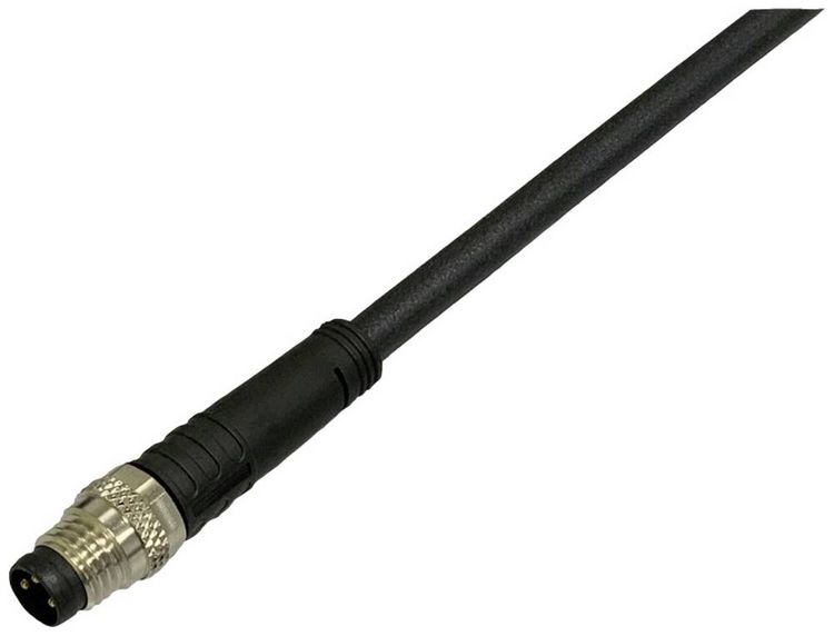 Produktbild: BKL Electronic 2700018 Sensor-/Aktor-Anschlussleitung M8 Stecker, gerade 2 m Polzahl Sensoren: 3 1 St.