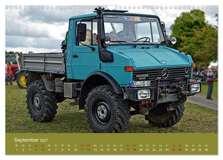 Produktbild: Ein Mythos mit Stern - das Universalmotorger&auml;t (Wandkalender 2027 DIN A3 quer), CALVENDO Monatskalender