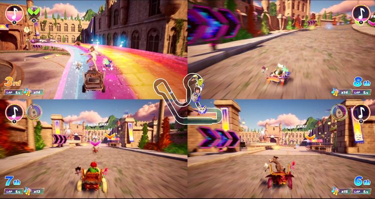Produktbild: Dreamworks All-Star Kart Racing