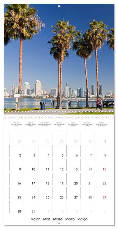 Produktbild: California - USA (Wall Calendar 2026 12 &times; 12 Inch) CALVENDO 12 Month Wall Calendar