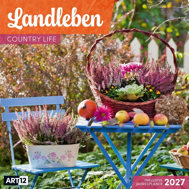 Produktbild: Landleben Kalender 2027 - 30x30 - Art12