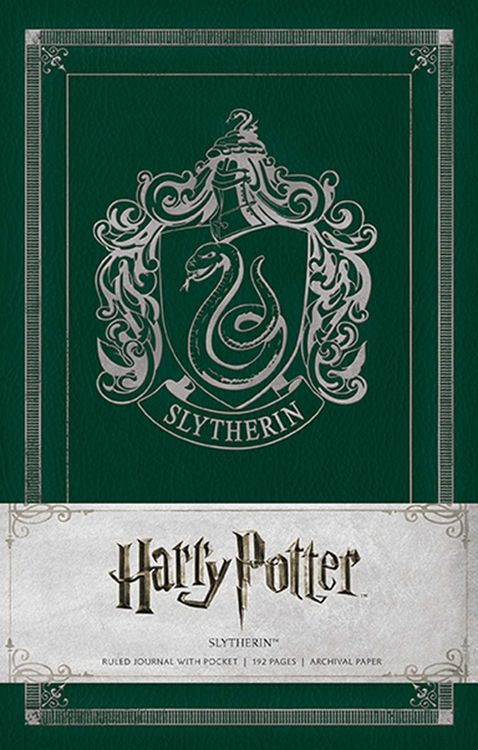 Produktbild: Harry Potter Slytherin Hardcover Ruled Journal