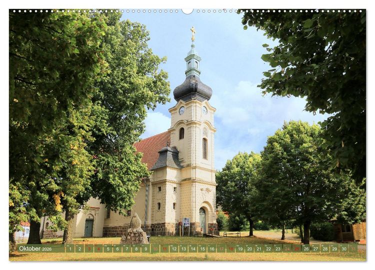 Produktbild: Brandenburg - Sch&ouml;ne Ausflugsziele n&ouml;rdlich von Berlin (Wandkalender 2026 DIN A2 quer), CALVENDO Monatskalender