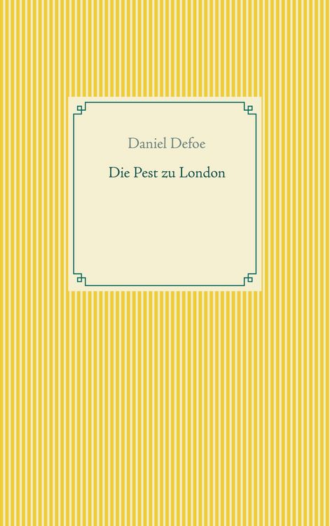 Produktbild: Die Pest zu London