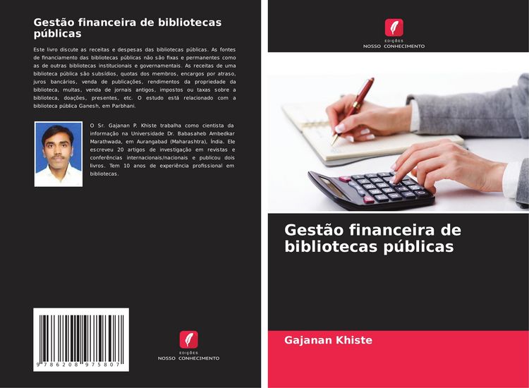 Produktbild: Gest&atilde;o financeira de bibliotecas p&uacute;blicas