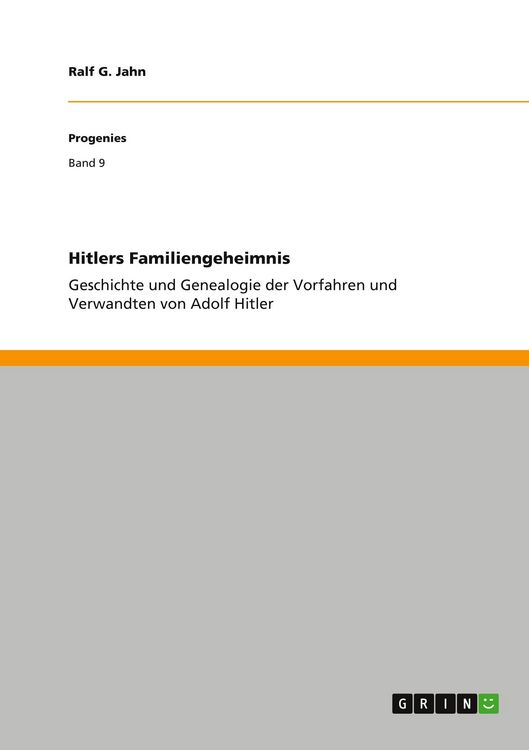 Produktbild: Hitlers Familiengeheimnis