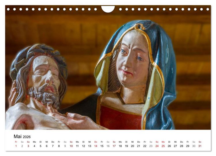 Produktbild: Klosterinsel Reichenau - UNESCO-Welterbe am Bodensee (Wandkalender 2026 DIN A4 quer), CALVENDO Monatskalender