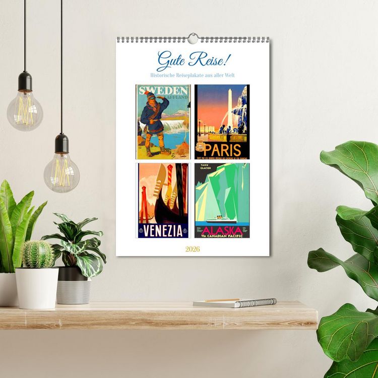 Produktbild: Gute Reise! (Wandkalender 2026 DIN A3 hoch), CALVENDO Monatskalender
