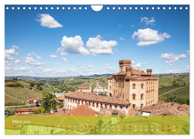 Produktbild: Barolo und Barbaresco (Wandkalender 2026 DIN A4 quer), CALVENDO Monatskalender