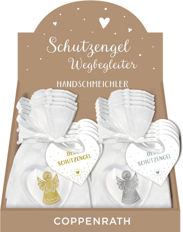 Produktbild: Handschmeichler Kunstharz - Herz mit Engel