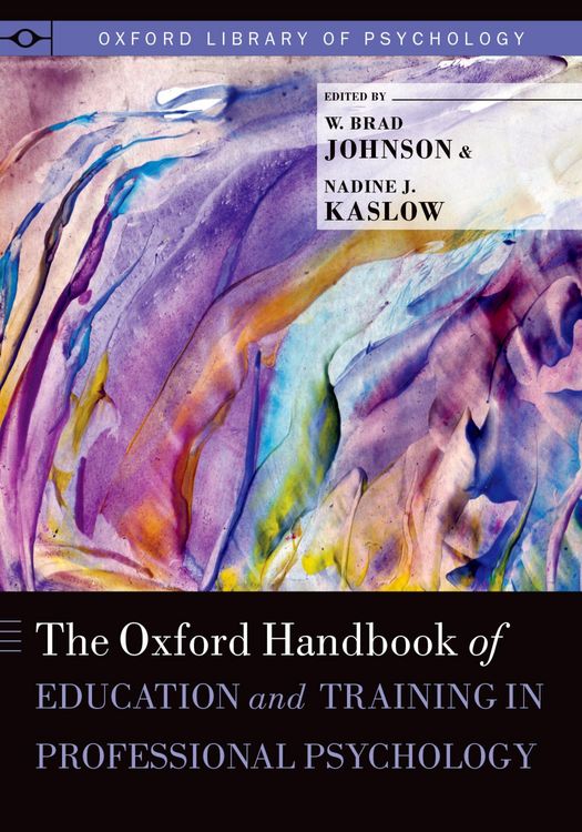 Produktbild: The Oxford Handbook of Education and Training in Professional Psychology