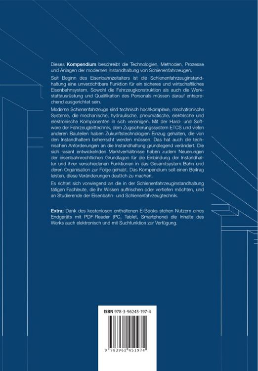 Produktbild: Kompendium Schienenfahrzeuginstandhaltung