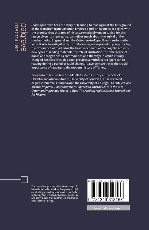 Produktbild: Learning to Read in the Late Ottoman Empire and the Early Turkish Republic