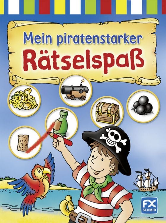 Produktbild: Mein piratenstarker R&auml;tselspa&szlig;
