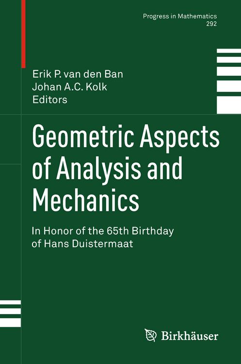Produktbild: Geometric Aspects of Analysis and Mechanics