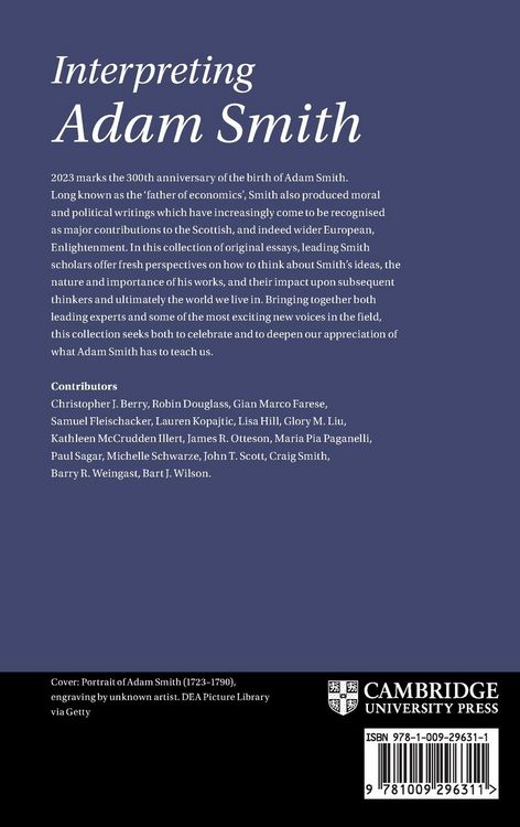 Produktbild: Interpreting Adam Smith