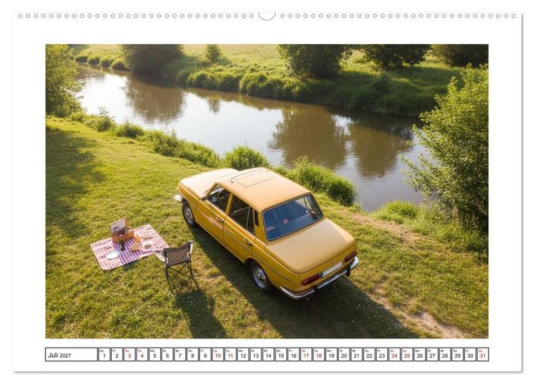 Produktbild: Der Stolz vergangener Zeiten (Wandkalender 2027 DIN A2 quer), CALVENDO Monatskalender