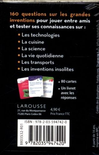Produktbild: Les ap&eacute;ro-cartes sp&eacute;cial inventions
