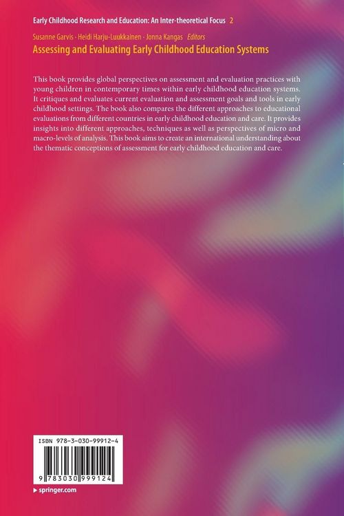 Produktbild: Assessing and Evaluating Early Childhood Education Systems