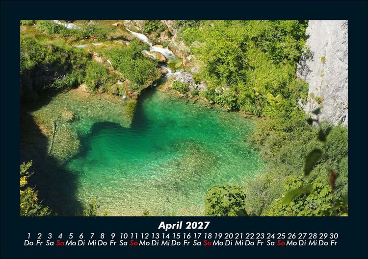 Produktbild: Die Seen der Erde 2027 Fotokalender DIN A5