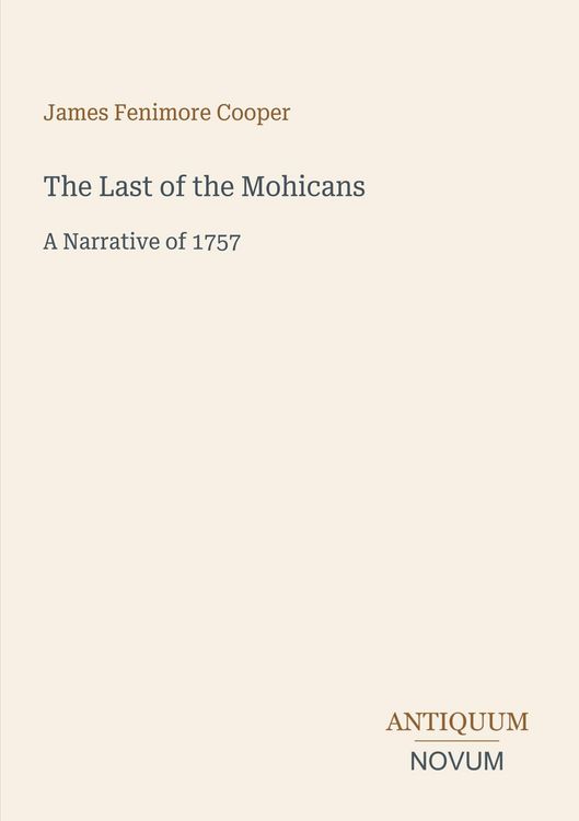 Produktbild: The Last of the Mohicans