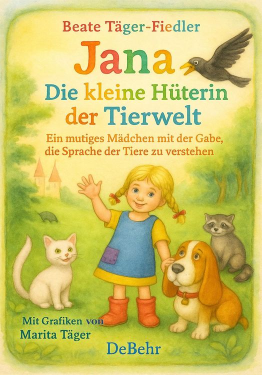Produktbild: Jana - die kleine H&uuml;terin der Tierwelt - Ein mutiges M&auml;dchen mit der Gabe, die Sprache der Tiere zu verstehen