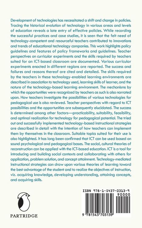 Produktbild: Teaching and Learning in Technology Empowered Classrooms-Issues, Contexts and Practices