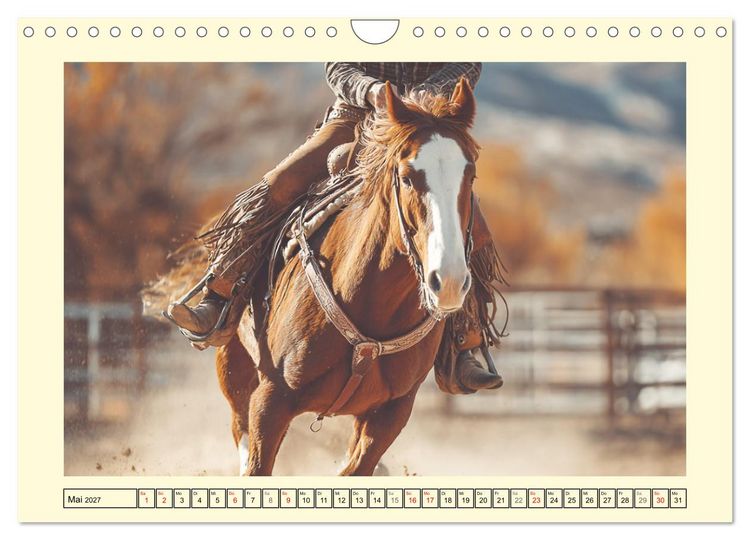 Produktbild: Pferdesport Impressionen. Eleganz, Kraft und Vertrauen (Wandkalender 2027 DIN A4 quer), CALVENDO Monatskalender