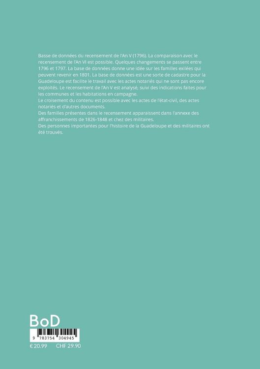 Produktbild: Who is who en Guadeloupe 1794 - 1802, civils et militaires