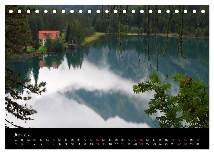 Produktbild: S&uuml;dtirol 2026 (Tischkalender 2026 DIN A5 quer), CALVENDO Monatskalender