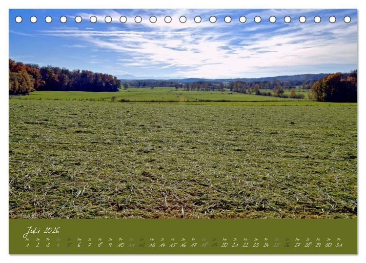 Produktbild: Spaziergang um das Kloster St. Ottilien (Tischkalender 2026 DIN A5 quer), CALVENDO Monatskalender