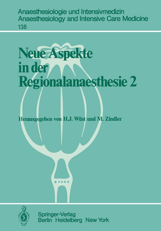 Produktbild: Neue Aspekte in der Regionalanaesthesie 2