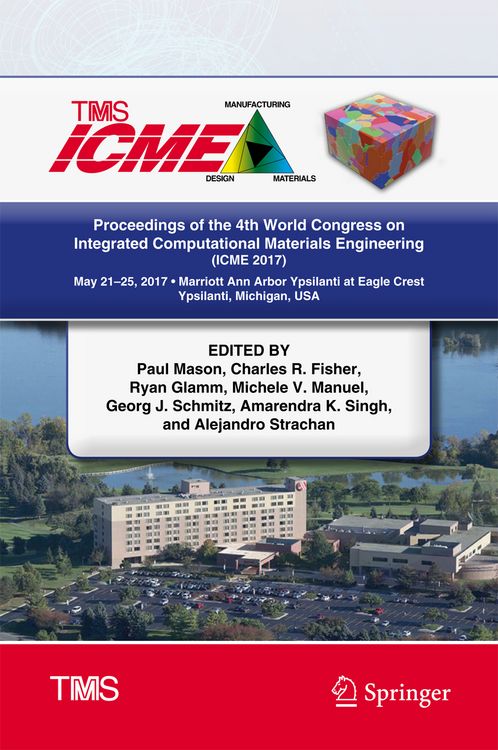 Produktbild: Proceedings of the 4th World Congress on Integrated Computational Materials Engineering (ICME 2017)