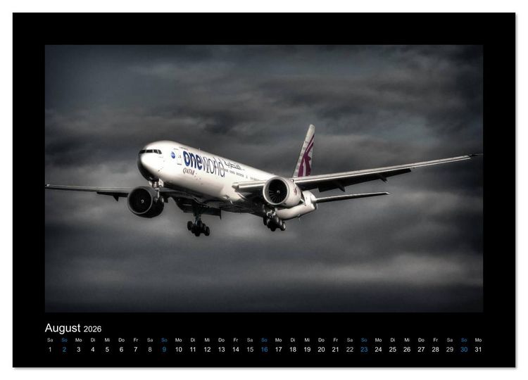 Produktbild: Faszination Luftfahrt (Wandkalender 2026 DIN A4 quer), CALVENDO Monatskalender