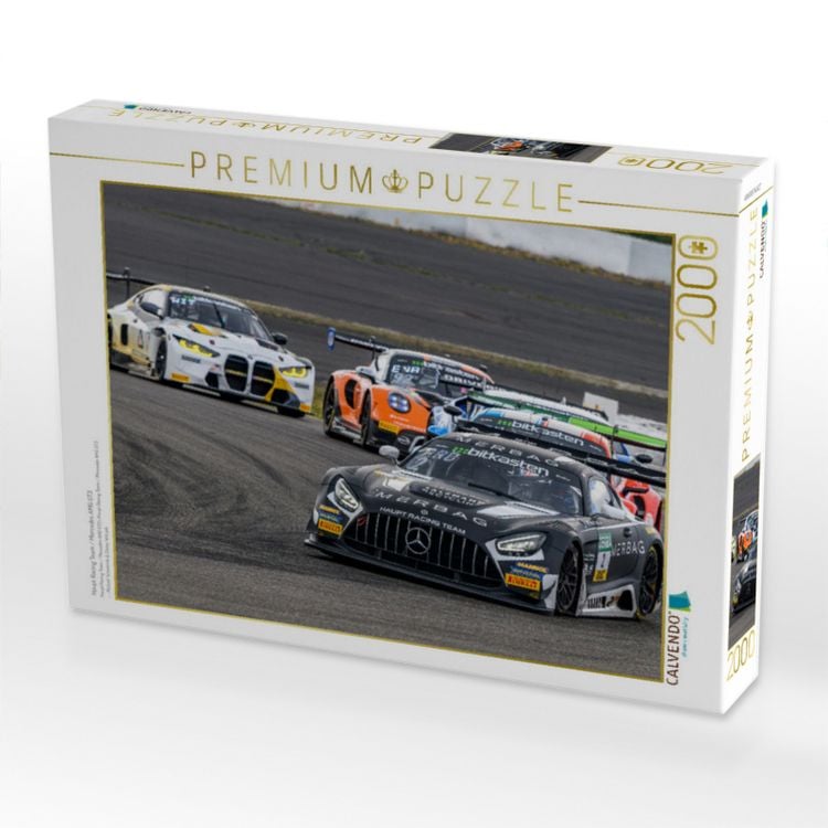 Produktbild: CALVENDO Puzzle Haupt Racing Team / Mercedes AMG GT3 | 2000 Teile Lege-Gr&ouml;&szlig;e 90x67cm Foto-Puzzle f&uuml;r gl&uuml;ckliche Stunden