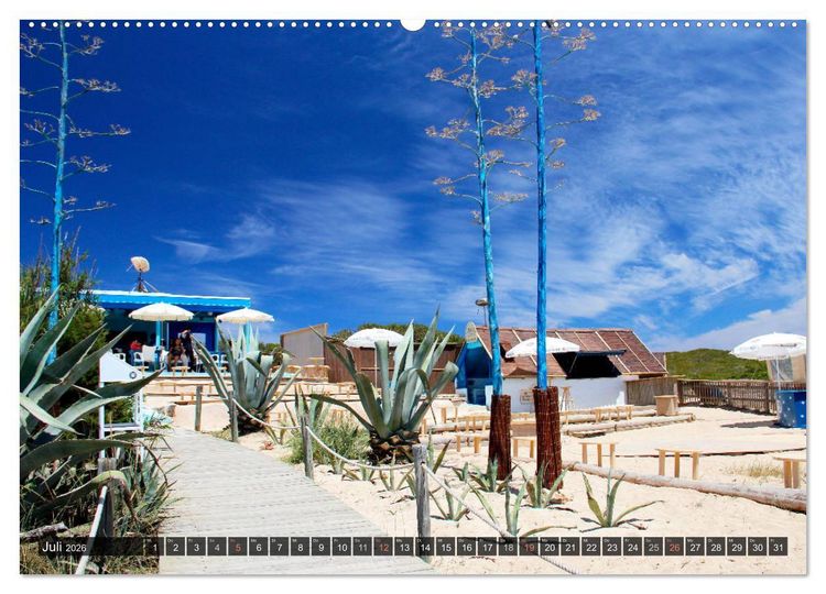 Produktbild: Formentera - Urlaub f&uuml;r die Seele (Wandkalender 2026 DIN A2 quer), CALVENDO Monatskalender