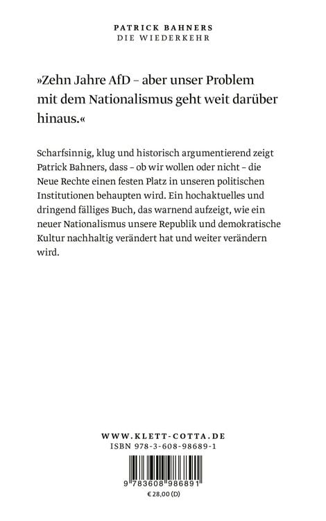 Produktbild: Die Wiederkehr