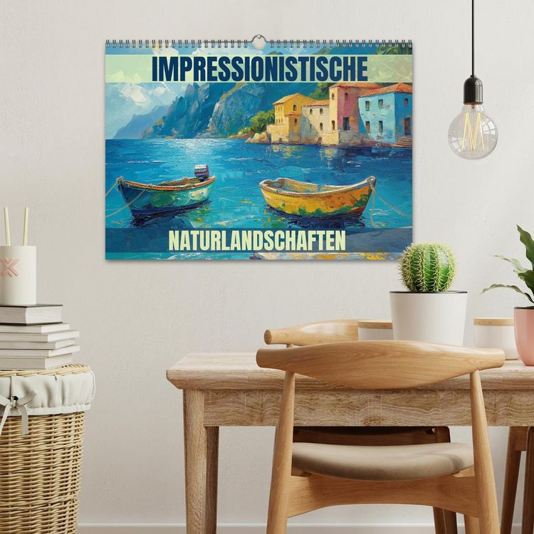 Produktbild: Impressionistische Naturlandschaften (Wandkalender 2026 DIN A3 quer), CALVENDO Monatskalender
