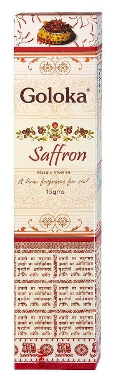 Produktbild: R&auml;ucherst&auml;bchen Goloka "Saffron" 15gr.