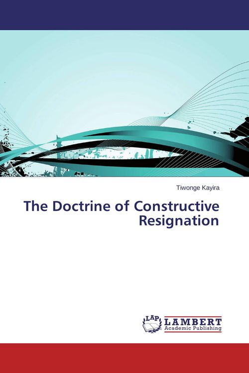 Produktbild: The Doctrine of Constructive Resignation
