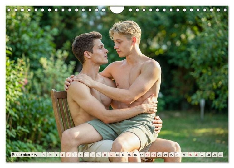 Produktbild: M&auml;nner unter sich - Intime Momente (Wandkalender 2027 DIN A4 quer), CALVENDO Monatskalender