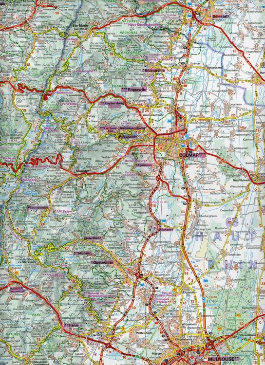 Produktbild: Michelin Oberrhein, Schwarzwald